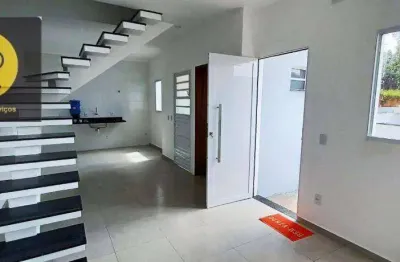 Sobrado com 2 dormitórios à venda, 75 m² - vila são paulo - mogi das cruzes/sp