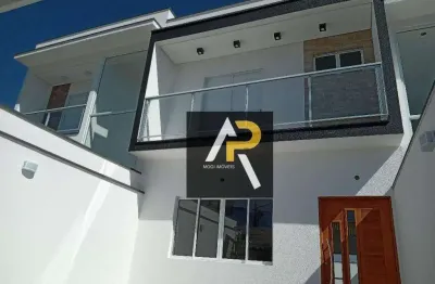Sobrado novo a venda com 3 quartos sendo 1 suíte 130 m² no parque morumbi - mogi das cruzes/sp