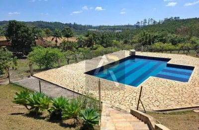 Sítio rural com 2 casas, piscina e lago 20 mil m² no cocuera - mogi das cruzes/sp