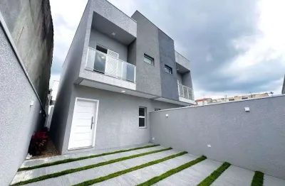 Sobrado novo com 3 suítes 139 m² no alto ipiranga - mogi das cruzes / sp