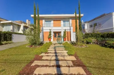 Casa com 4 dormitórios à venda, 498 m² por r$ 4.800.000,00 - loteamento alphaville graciosa - pinhais/pr