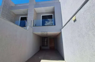 Sobrado Novo 3 Dormitórios, 1 Suíte à venda por R$650mil - Jd Três Marias - São Paulo-SP