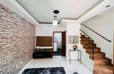 Sobrado moderno 122mt² / 3 dormitórios (1 suíte) / terraço gourmet / depósito / 1 vaga coberta