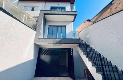 SOBRADO MODERNO - FINO ACABAMENTO / 101m² / 2 dormitórios / 2 vagas / Espaço Gourmet / 5 minutos - Ceret - Shopping Anália Franco