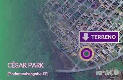 Terreno à venda, 200 m² por r$ 86.000,00 - césar park - pindamonhangaba/sp