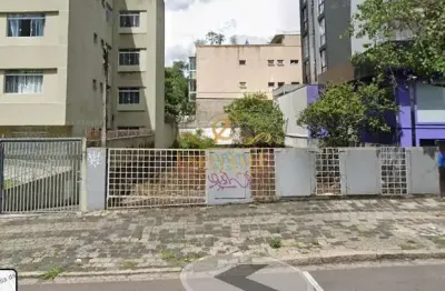Terreno comercial para alugar na rua francisco rocha, bigorrilho, curitiba por r$ 4.300