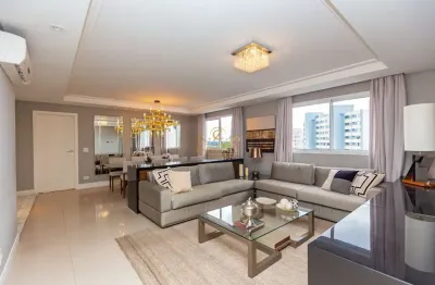 Apartamento com 3 quartos à venda na rua júlia wanderley, mercês, curitiba por r$ 1.290.000