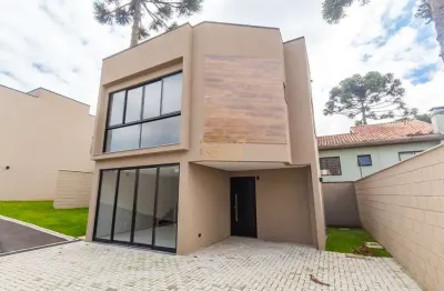 Casa em condomínio fechado com 3 quartos para alugar na rua joão batista franceschini, santa felicidade, curitiba por r$ 4.500