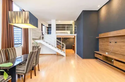 Loft com 1 quarto para alugar no Bigorrilho, Curitiba  por R$ 4.400