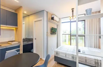 Apartamento com 1 quarto para alugar na rua bárbara cvintal, ecoville, curitiba por r$ 2.200