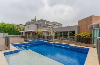 Casa em condomínio fechado com 5 quartos para alugar na avenida comendador franco, uberaba, curitiba por r$ 28.000