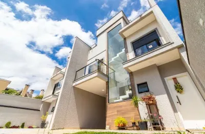 Casa em condomínio fechado com 4 quartos à venda na Rua General Severiano da Fonseca, Uberaba, Curitiba por R$ 999.000