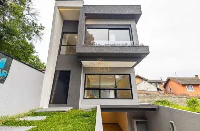 Casa em condomínio fechado com 3 quartos à venda na Rua Antônio Escorsin, Santa Felicidade, Curitiba por R$ 1.122.910