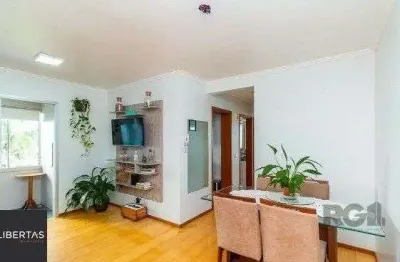 Apartamento no nonoai de 2 dormitórios vaga e infra