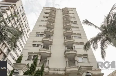 Apartamento de um quarto, suíte e uma vaga de garagem no bairro menino deus em porto alegre.