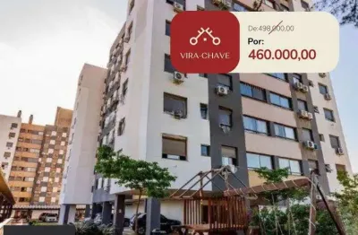 Apartamento novo, 61,14m², 2 quartos,  1 suíte, churrasqueira, vaga coberta, zona sul.