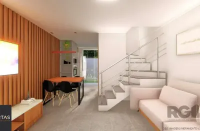 Casa em condomínio fechado com 2 quartos à venda na Rua Miguel Ascoleze, 125, Vila Nova, Porto Alegre