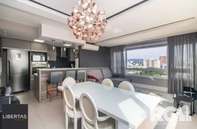 Apartamento semimobiliado com 3 dormitórios e 2 vagas em condomínio completo