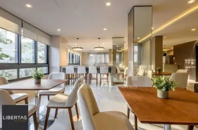 Apartamento novo com 3 dormitórios,churrasqueira,vista ,vaga