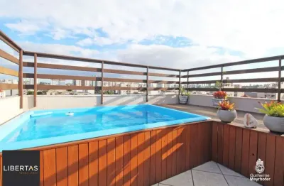Cobertura para venda - 164.03m², 3 dormitórios, sendo 1 suites, 2 vagas - passo da areia