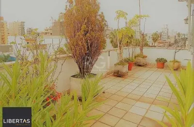 Cobertura para venda - 166m², 3 dormitórios, sendo 1 suites, 1 vaga - menino deus
