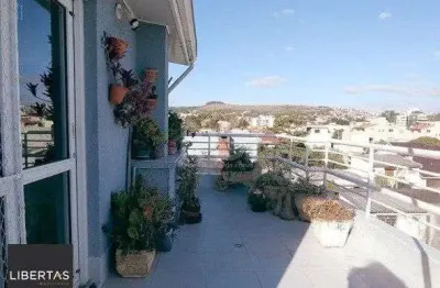 Cobertura para venda - 85.22m², 2 dormitórios, sendo 1 suites, cristal