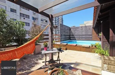 Cobertura para venda - 230m², 3 dormitórios, sendo 2 suites, 2 vagas - auxiliadora