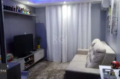 Apartamento para venda - 62.23m², 3 dormitórios, 1 vaga - cristal