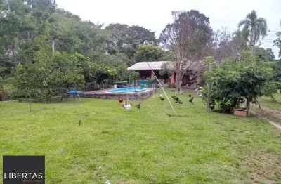 Sítio para venda - 13725m², 2 dormitórios, sendo 2 suites, 4 vagas - ponta grossa