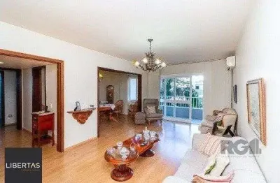 Vende-se amplo apartamento 3 quartos c/ suíte, 2 vagas, living com sacada e vista - 139m² - auxiliadora