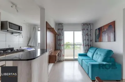 Apartamento 2 dormitórios e uma vaga no bairro morro santana com sacada.
