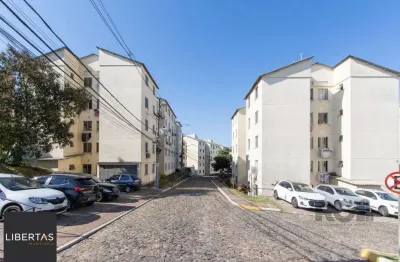 Apartamento semimobiliado com 2 dormitórios, banheiro social e 1vaga rotativa