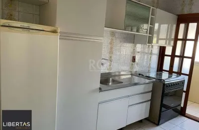 Apartamento de 1 dormitório mobiliado, sala, cozinha mobiliada