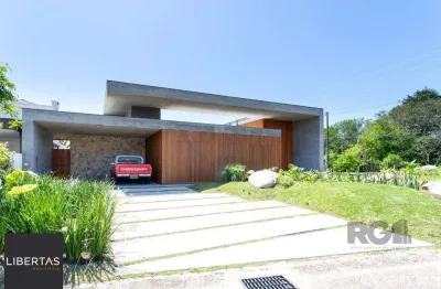 A casa le mans, uma residência térrea de esquina com 389,48m2 de área coberta