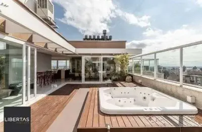 Cobertura para venda - 626m², 6 dormitórios, sendo 6 suites, 7 vagas - rio branco