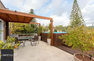 Cobertura para venda - 234.17m², 3 dormitórios, sendo 1 suites, 2 vagas - cristal