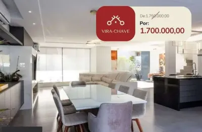 Casa condominio para venda - 280m², 3 dormitórios, sendo 3 suites, 4 vagas - lagos de nova ipanema
