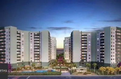 Apartamento para venda - 60.6m², 2 dormitórios, sendo 1 suites, 1 vaga - marechal rondon