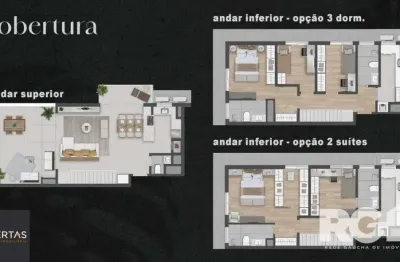 Cobertura com 3 quartos à venda na Avenida Bagé, 368, Petrópolis, Porto Alegre