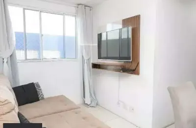 Apartamento 2 dormitórios no humaitá – semi mobiliado, 1 vaga.
