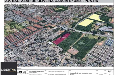 Área para construção de condomínios,  17.000 mil metros, na avenida baltazar de oliveira garcia. porto alegre
