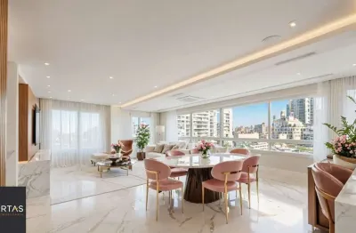 Apartamento alto padrão mobiliado com 3 suítes e 140 m² na bela vista