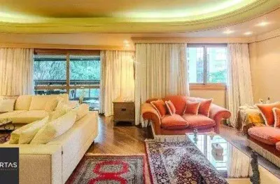 Apartamento com 4 suítes, churrasqueira e 3 vagas - 287m² - bela vista