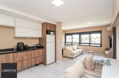 Flat com 1 quarto à venda na Avenida Ipiranga, 8484, Jardim Botânico, Porto Alegre