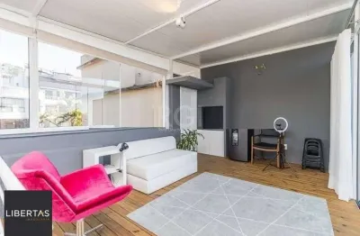 Cobertura para venda - 186m², 3 dormitórios, 2 vagas - três figueiras