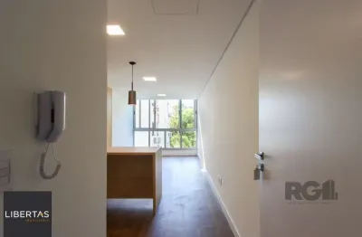 Apartamento em porto alegre no bairro petrópolis, de 1 quarto, semi mobiliado.