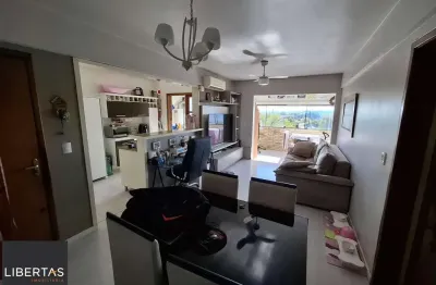 Apartamento amplo de 1 dormitório, 1 vaga, churrasqueira e área de serviço separada.