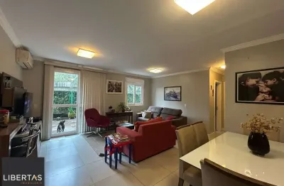 Apartamento garden com pátio gigante. infra completa, a 5 min do iguatemi.