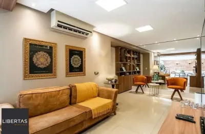 Apartamento garden com 178,5m², porteira fechada, 3 quartos, 1 suíte, vaga dupla, no bairro santana em porto alegre