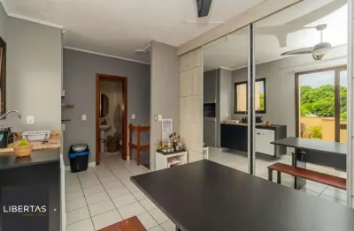 Cobertura semi mobiliada 1 dormitório,1 vaga,elevador no bairro Cristo Redentor